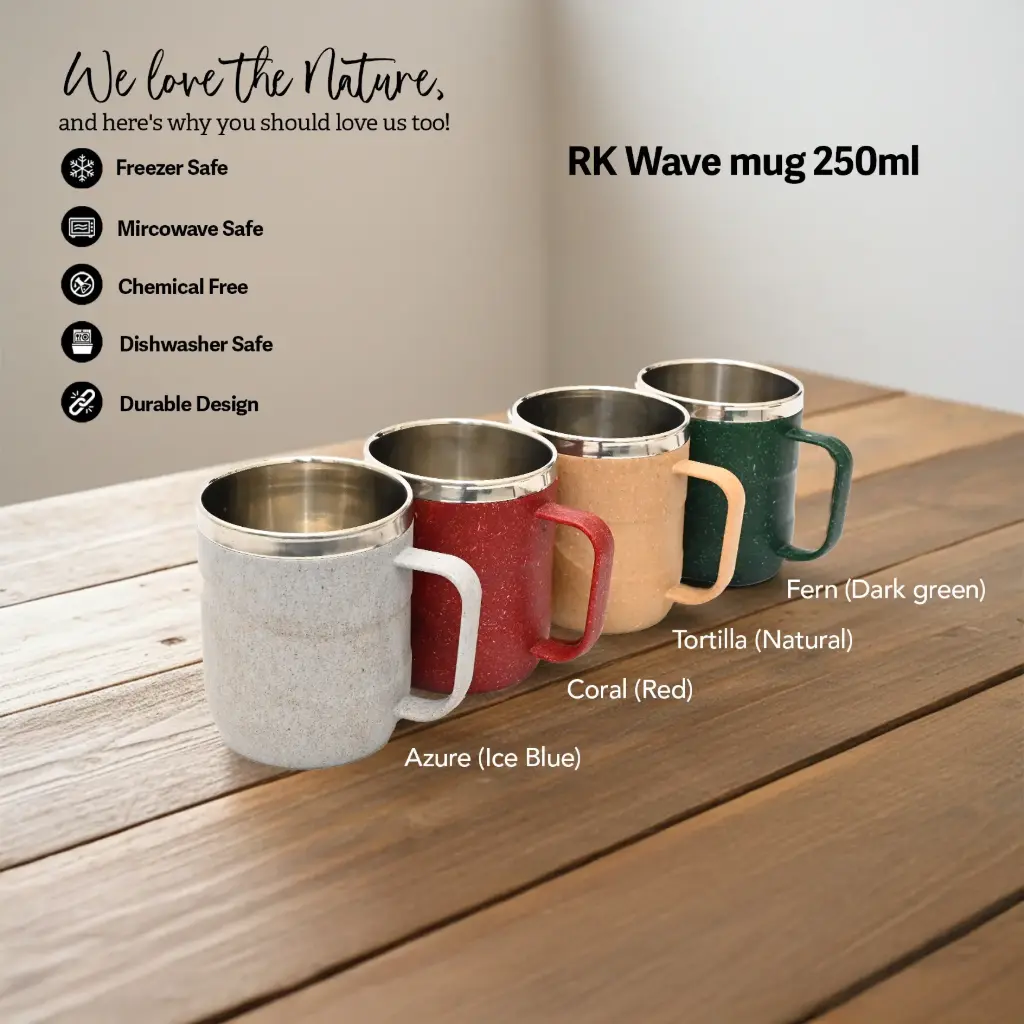 RK Wave Mug 250Ml (Tortilla)