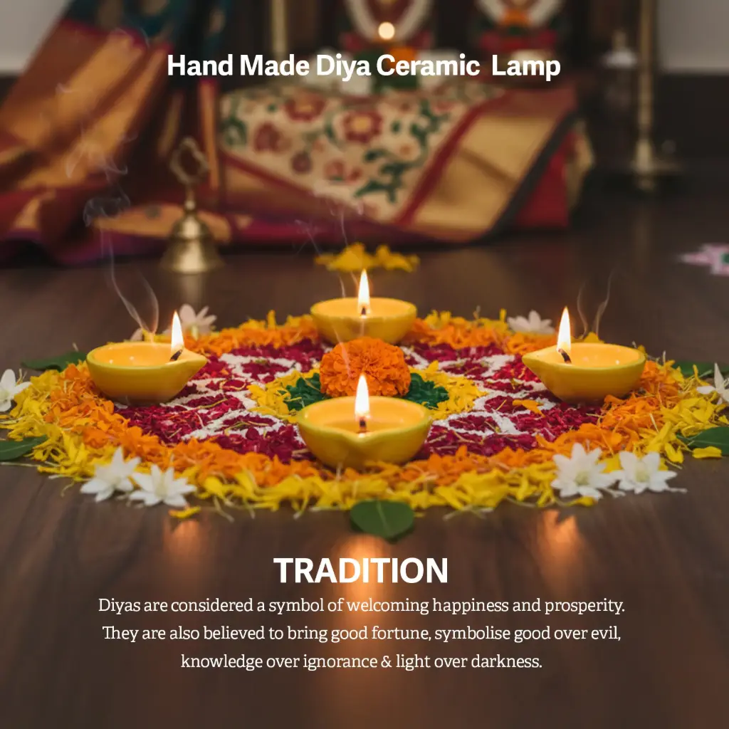 Diya Ceramic Lamp