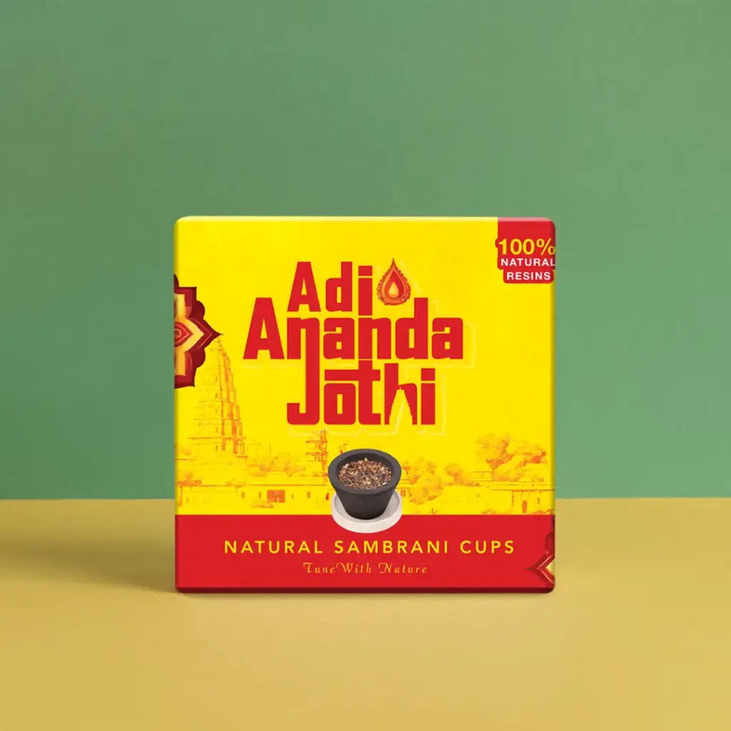 Natural Sambrani Cups