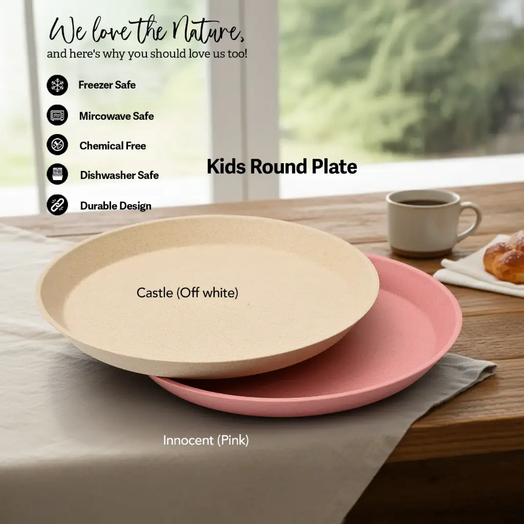 Kids Round Plate (Innocent)